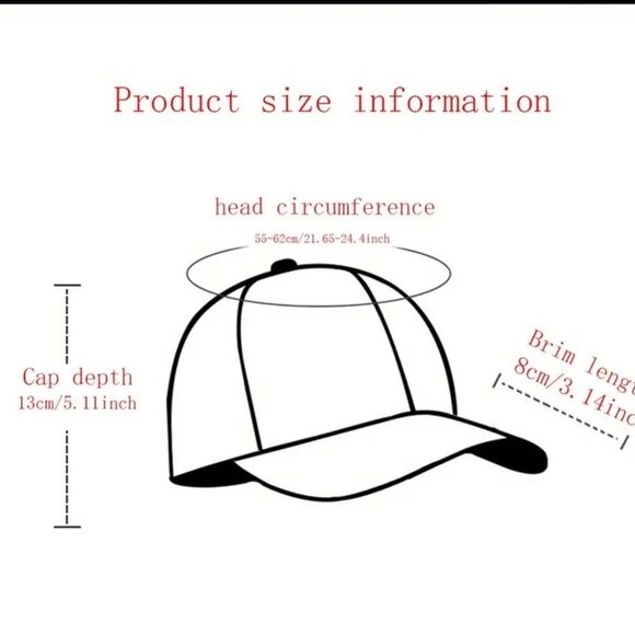 “GIGI” Maroon Baseball Cap Adjustable Womens Relaxed Fit NEW Hat - Picture 7 of 8